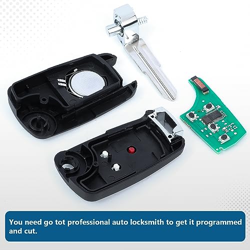 Keyecu Replacement Remote Key Fob for Chevrolet Spark 2013 2014 2015 FCC ID:A2GM3AFUS03 P/N 95989830 95233524 - Image 3