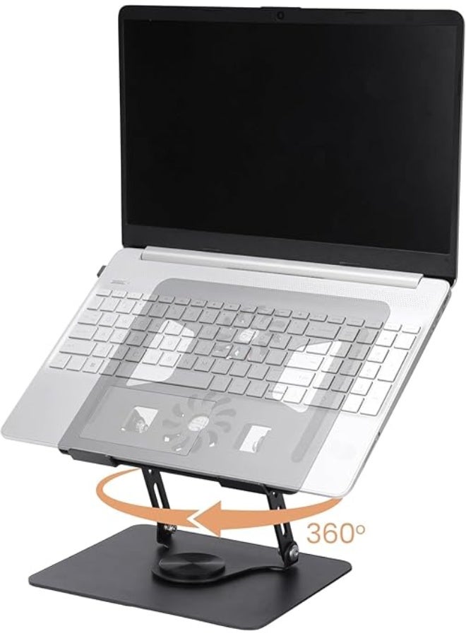 حامل لابتوب دوار 360° - عملي وسهل الاستخدام - مثالي للاستخدام اليومي في المنزل والمكتب - Image 2