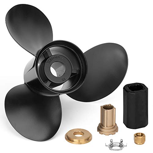 VIF 14 1/4x21 | 48-832832A45 Boat Propeller fit Mercruiser Alpha One/Bravo One Outboard Motors 135HP 150HP 175HP 200HP 225HP 250HP 300HP, 2&4-Stroke,15 Spline (14 1/4Diax21P with hub Kits) - Image 1