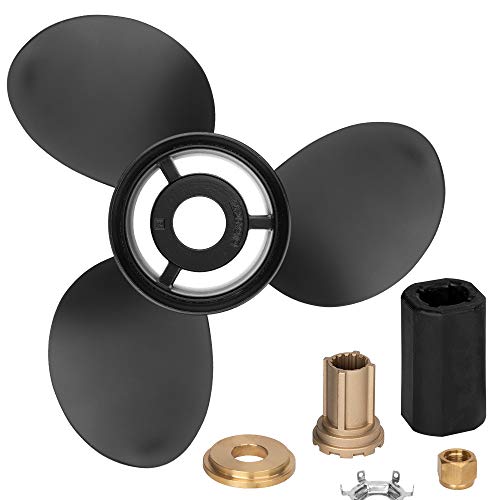 VIF 14 1/4x21 | 48-832832A45 Boat Propeller fit Mercruiser Alpha One/Bravo One Outboard Motors 135HP 150HP 175HP 200HP 225HP 250HP 300HP, 2&4-Stroke,15 Spline (14 1/4Diax21P with hub Kits) - Image 2
