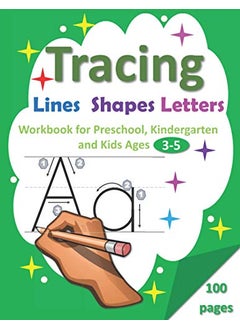Tracing Lines, Shapes, Letters: Workbook for Preschool, Kindergarten and Kids Ages 3-5  - Image 1