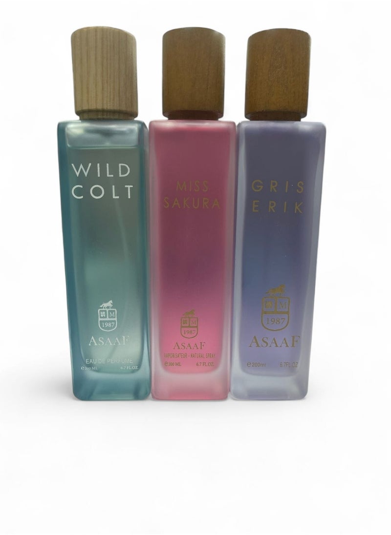 ASAAF - WILD COLT AND MISS SAKURA AND GRIS ERIK 200ML - Image 1