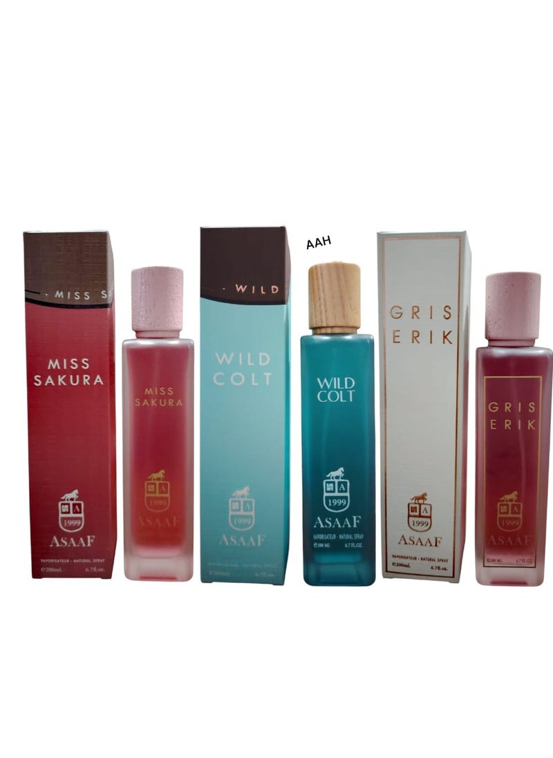 ASAAF - WILD COLT AND MISS SAKURA AND GRIS ERIK 200ML - Image 1