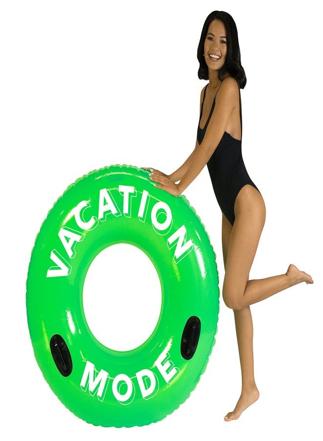 PoolCandy Pool Tube 48" - Candygrams - Sour Apple - Vacation Mode - Image 1