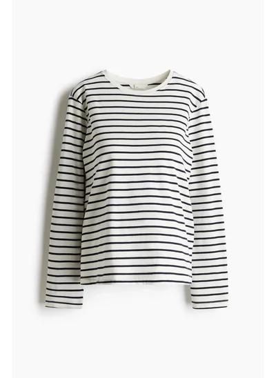 H&M MAMA Cotton jersey top