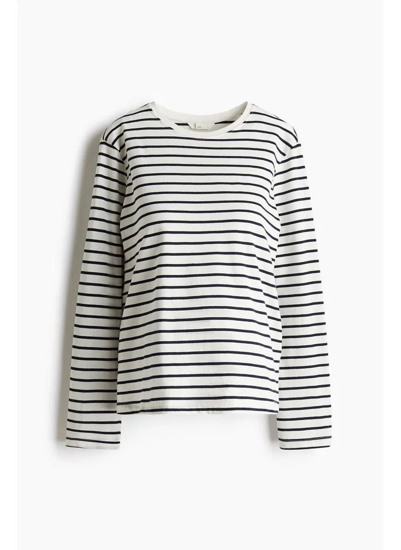 H&M MAMA Cotton jersey top