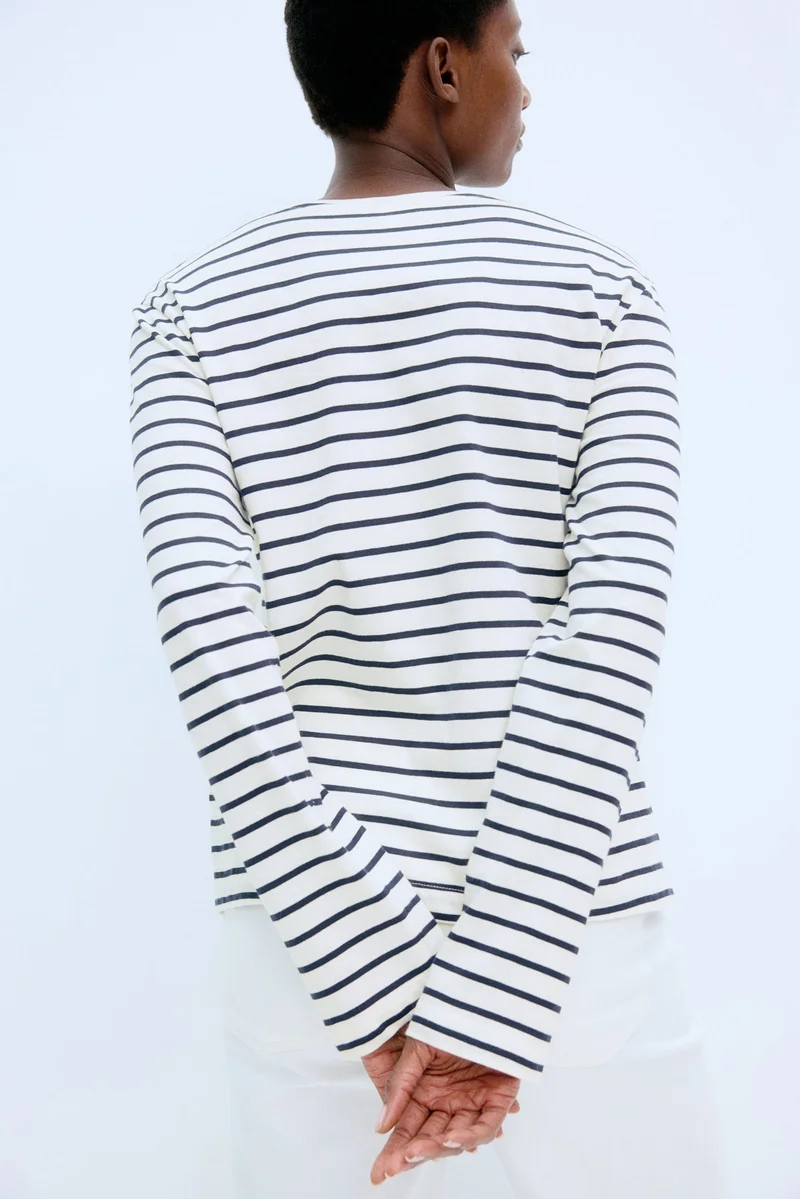 H&M MAMA Cotton jersey top