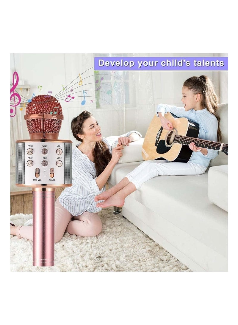 Bluetooth Microphone for kids Birthday Gift Toys for Age 3 4 5 6 7 8 9 10 Girls Boys Wireless Karaoke Mircrophone Little Kid Gifts Toy for Toddler Children - Image 5