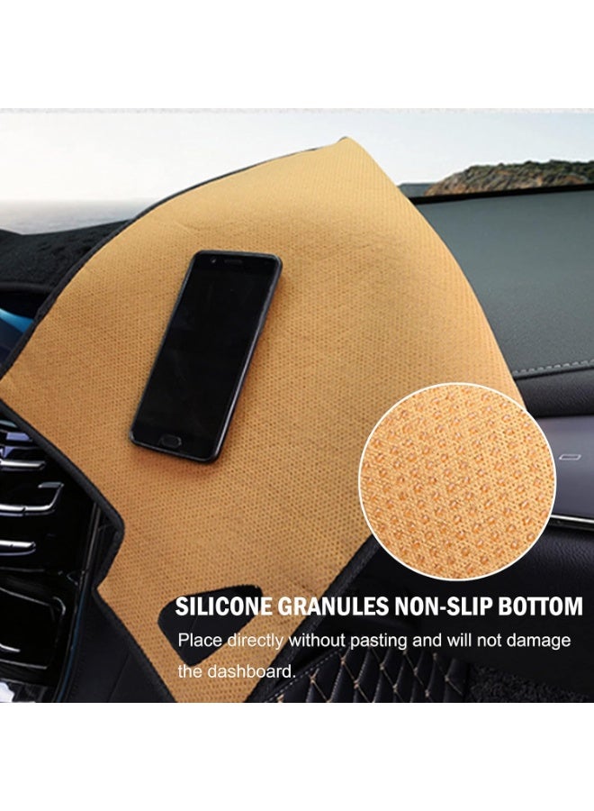 KGL BROSISS Car Dashboard Cover Compatible for RAV4 2014 2015 2016 2017 2018 Dashboard Cover Mat Non Slip Pad Carpet Sunshield Protector (2014-2018 RAV4) - Image 4