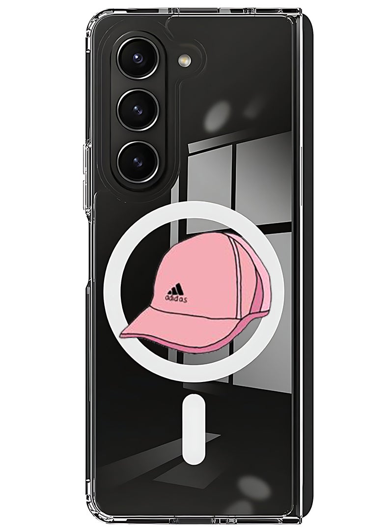 Theodor Magnetic Case for Samsung Galaxy Z Fold 5 Compatible with MagSafe Wireless Charging, Shockproof Phone Bumper Cover Cap - Image 1