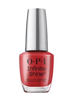 O.P.I Infinite Shine Big Apple Red - 15Ml  - Image 1