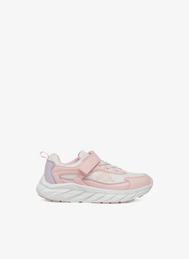 كابا حذاء رياضي بناتي بشعار وحزام لاصق