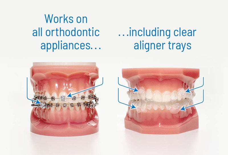 Orvance OrthoDots CLEAR – Moisture Activated Braces Wax Alternative for Pain Caused by Braces, Clear Aligner Trays, and Other Orthodontic Appliances. OrthoDots Stick Better and Stay on Longer than Dental Wax. - Image 3