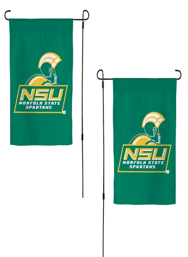 Desert Cactus Norfolk State University NSU Garden Flag – 19 x 12 Inch Norfolk State Spartans Banner, for Outdoor Display and Events (Design 1) - Image 1