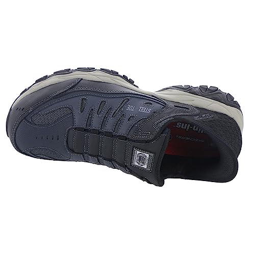 SKECHERS حذاء سكيشرز للرجال بدون استخدام اليدين كاكنتوم-فيسون ST الصناعي، NVGY، 13 أزرق/رمادي - Image 3
