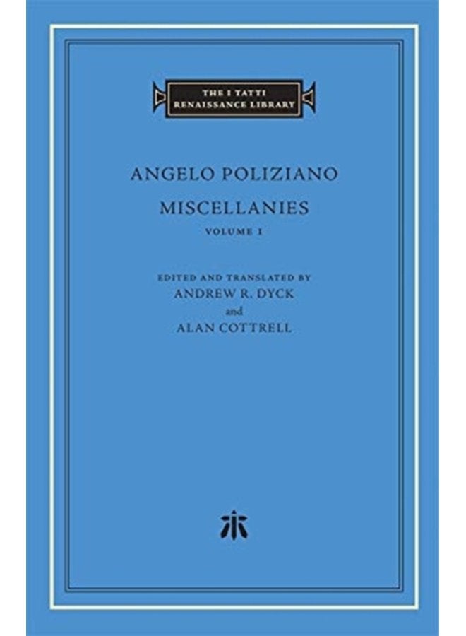 Miscellanies Volume 1 - Hardback