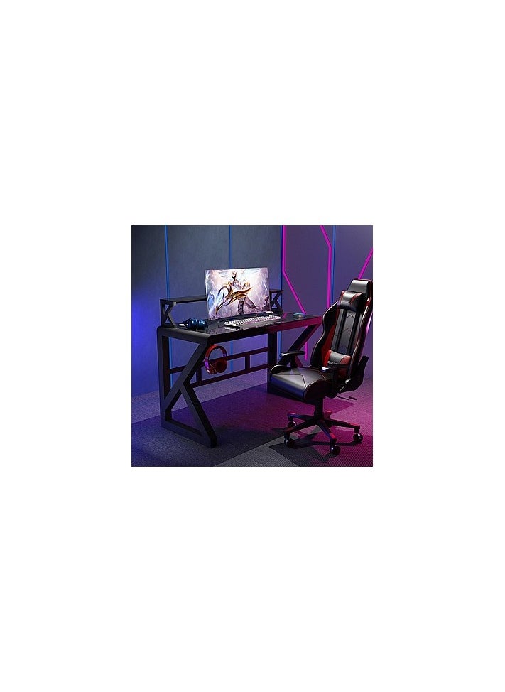 1st - Computer table and gaming desk 140 cm with top shelf  1ST - Image 1