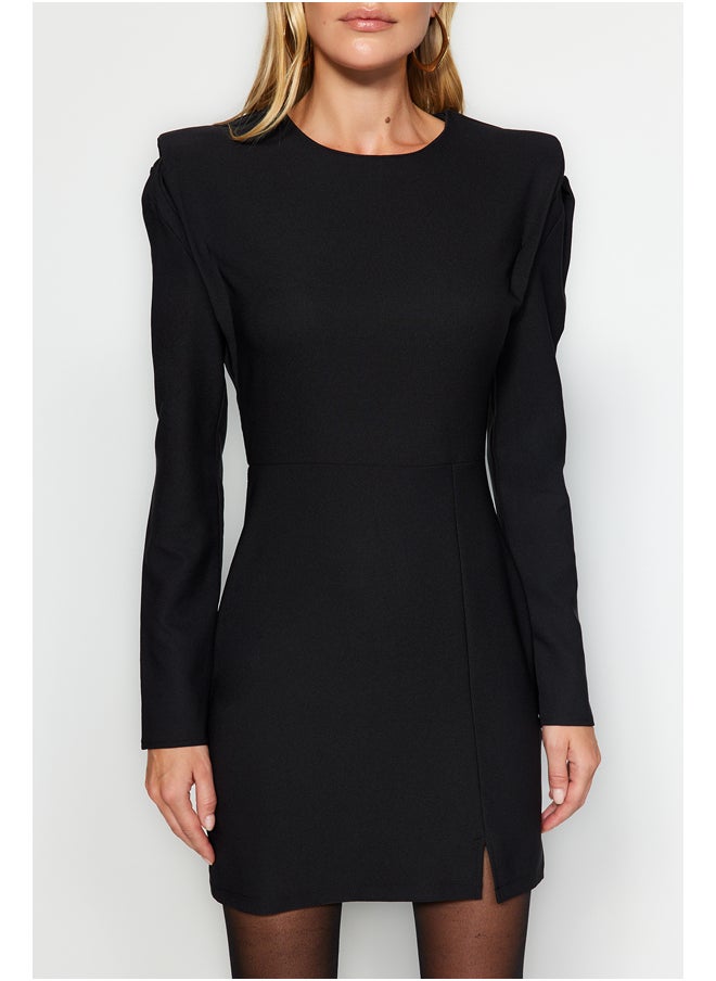 trendyol - Black Fitted Evening Dress TWOAW24EL00293 - Image 1