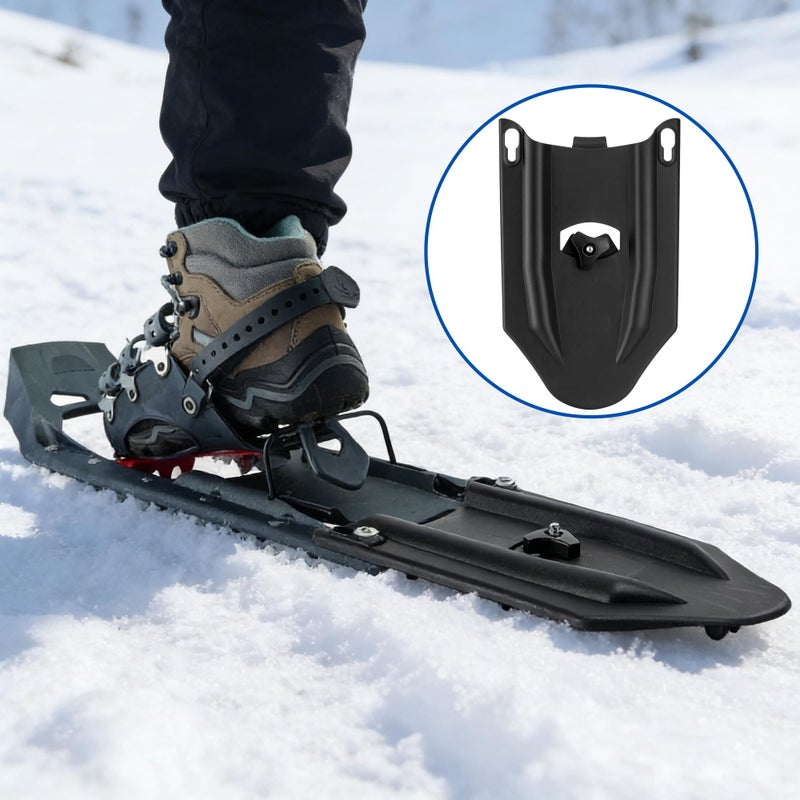 Shupakul 2 Pcs Snowshoe Accessory Tail, 6 Inch Snowshoes Flotation Tail, Detachable Snowshoes Replacement Accessories Fit for All Evo Snowshoe Model - Image 5