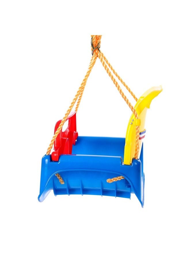 JSAITOYS 3 In 1 Kids Swing Seat Detachable Infant Toddler Children Secure High Back Swings For Playground Indoor Outdoor  - Image 2