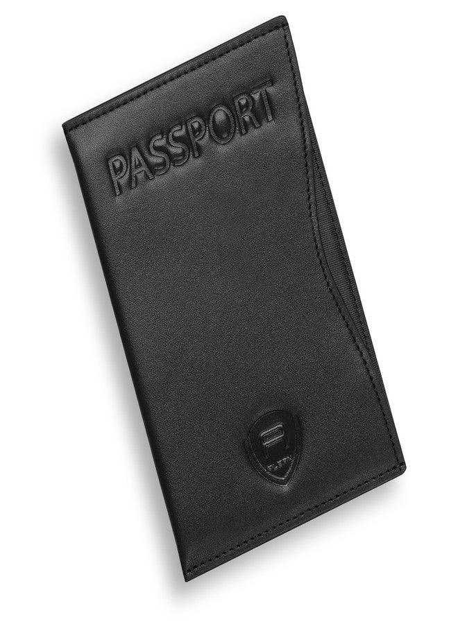Alban RFID Passport Holder Women Men RFID Blocking Travel Passport Wallet Case Genuine Leather Passport Cover porta pasaporte - Image 1