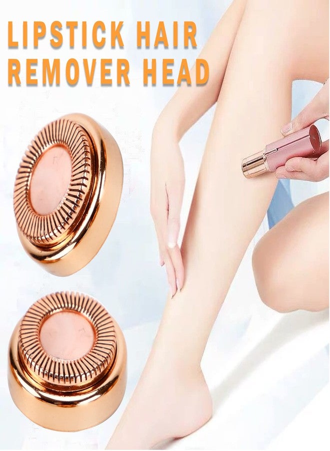 Bnapott Facial Hair Remover Replacement Head, 6pcs Replacement Blades for Gen 1 Finishing Touch Flawless Facial Hair Removal Tool for Face (Rose Gold) - Image 4