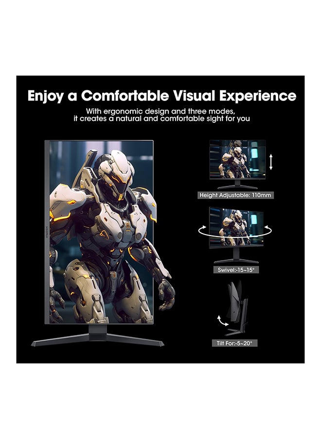 KOORUI - 27 inch Gaming Monitor - WQHD (2560x1440) Computer Monitor, 240Hz, 1ms, Extreme Low Motion Blur, Adaptive Sync, HDR400, HDMI DisplayPort 2K Monitor, VESA Mountable, Black 27E3QK - Image 1
