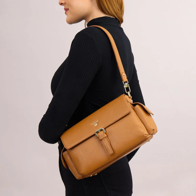 Da Milano  Fluente Shoulder Bag (M) for Women | Best Price UAE