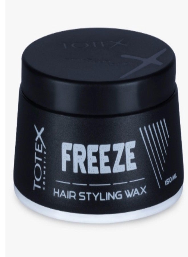 Totex Freeze Hair Styling Wax | Strong Hold Freeze Control Gel Wax 150 ml - Image 1