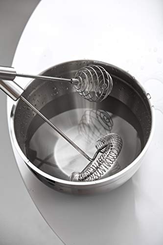 TAFOND Whisk,Spiral Whisks Egg Beater for Blending Mixing Stirring, Non-Stick Stainless Steel Whisk,11.2 inch - Image 2