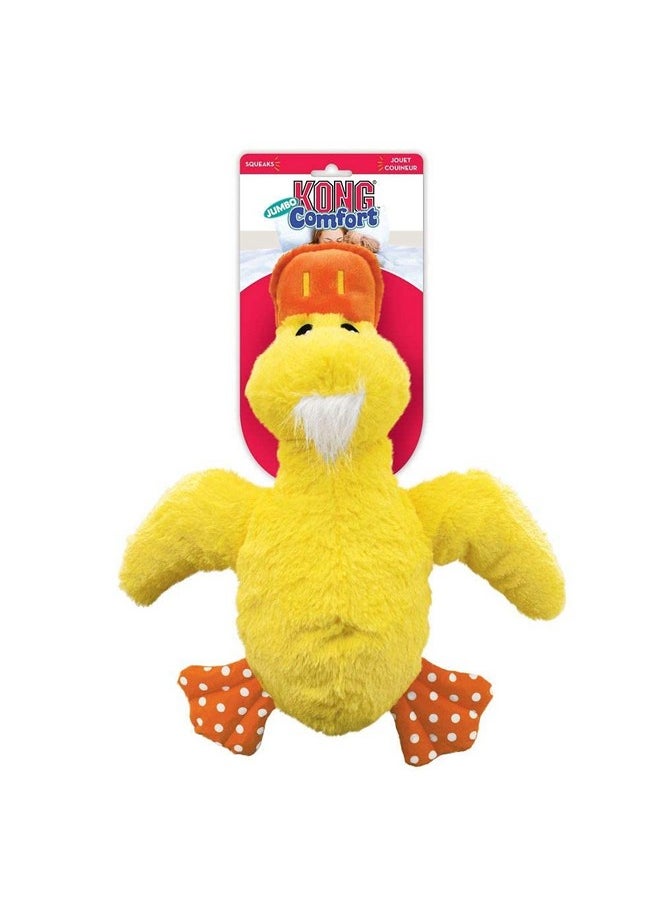 Kong KONG Company 38748523: Comfort Duck Jumbo Dog Toy, XL, for All Breed Sizes  - Image 3