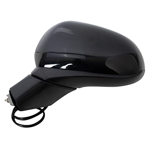 TRQ مرآة يسار TRQ بدون تسخين للجانب السائق متوافقة مع هيونداي سانتا في 2019-2020 HY1320262 - Image 2