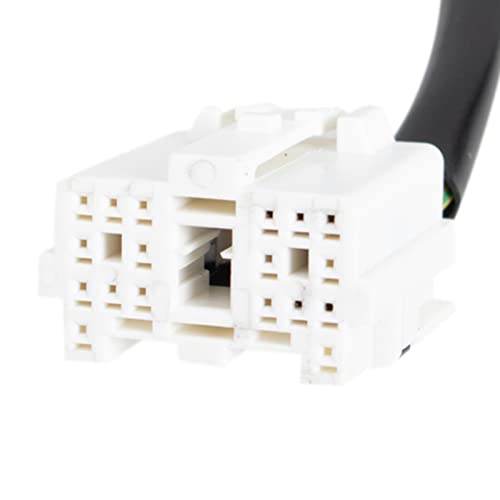 TRQ مرآة يسار TRQ بدون تسخين للجانب السائق متوافقة مع هيونداي سانتا في 2019-2020 HY1320262 - Image 3