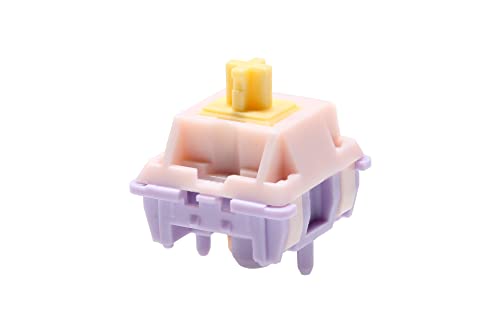 KPREPUBLIC MMD Princess Switch Linear Tactile RGB SMD 5pin 28g 38g 45g 48g 53g 62g for Mechanical Keyboard PC PA66 POM Holy Panda Similar (MMD Princess Tactile Switch 62g x70) - Image 4