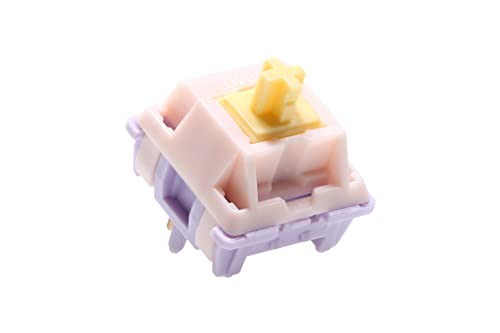 KPREPUBLIC MMD Princess Switch Linear Tactile RGB SMD 5pin 28g 38g 45g 48g 53g 62g for Mechanical Keyboard PC PA66 POM Holy Panda Similar (MMD Princess Tactile Switch 62g x70) - Image 3