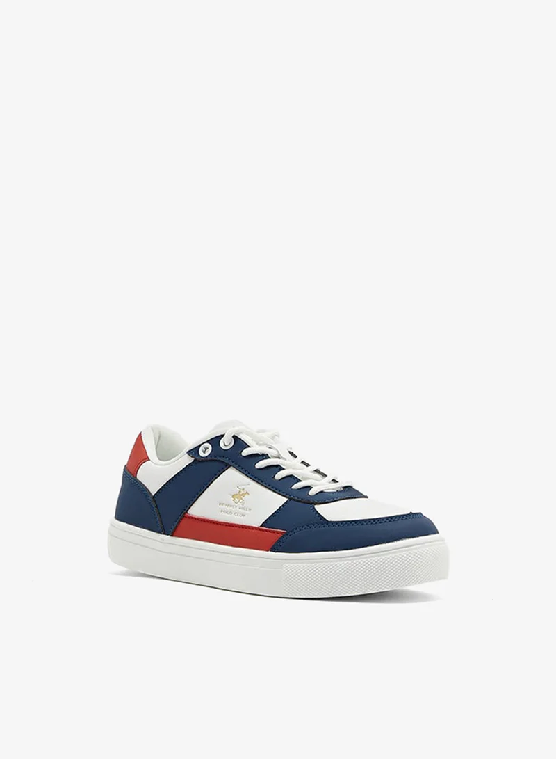 BEVERLY HILLS POLO CLUB Color Block Lace-Up Sneakers