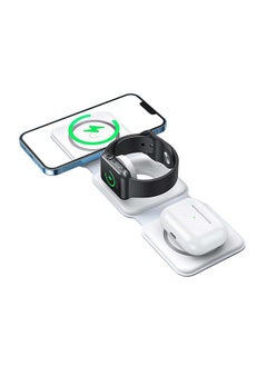Vidvie Wirless 3in1 Charger 15W - White 