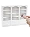 iLAND Dollhouse Bookshelf 112 Scale Dollhouse Furniture Mini Wooden Bookshelf for Miniature Books Mini Bookcase 112 Scale Accessories Mini Library Doll House Living Room Books Shelf Miniature Gifts - Image 2