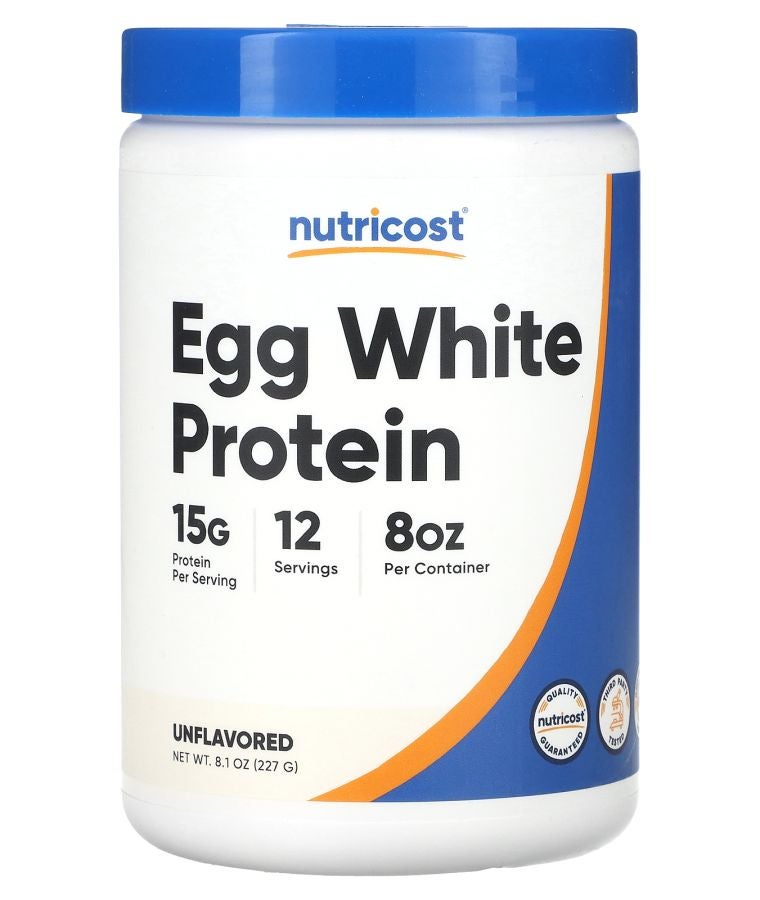 Nutricost Egg White Protein Unflavored 8.1 oz (227 g)