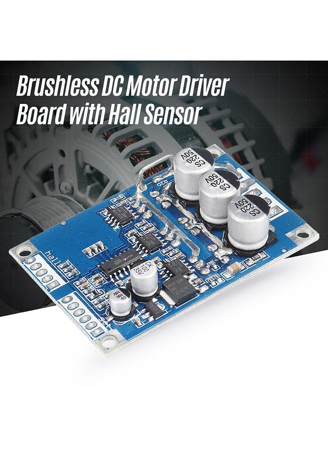 Brushless Direct Current Motor Driver Board 12V 24V 36V 500W Brushless Hall Sensor Motor Controller