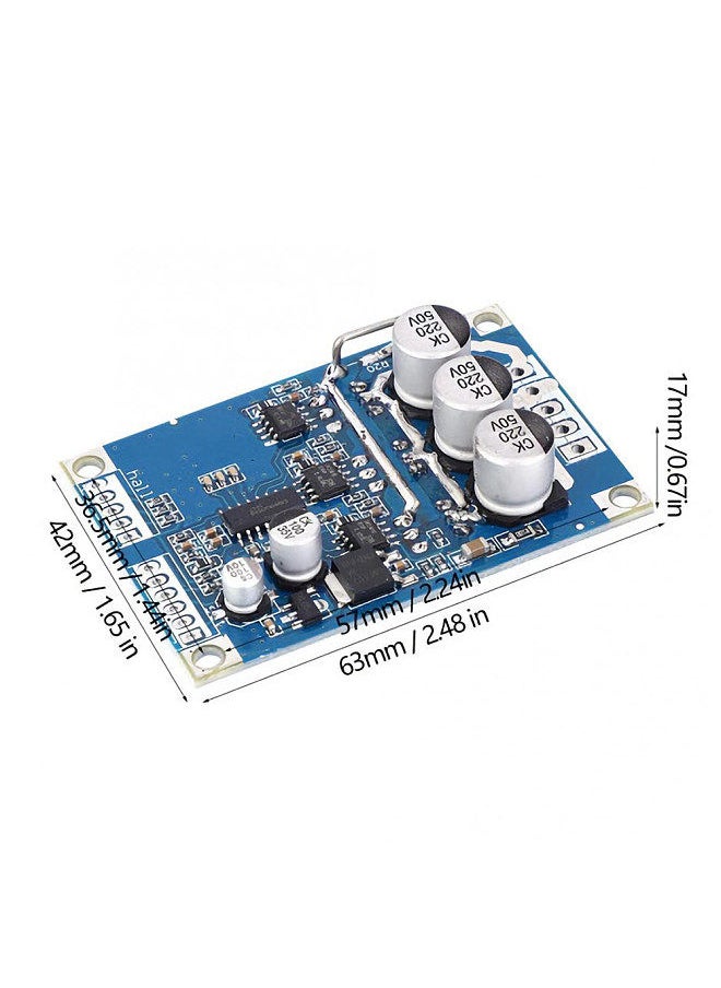 Brushless Direct Current Motor Driver Board 12V 24V 36V 500W Brushless Hall Sensor Motor Controller