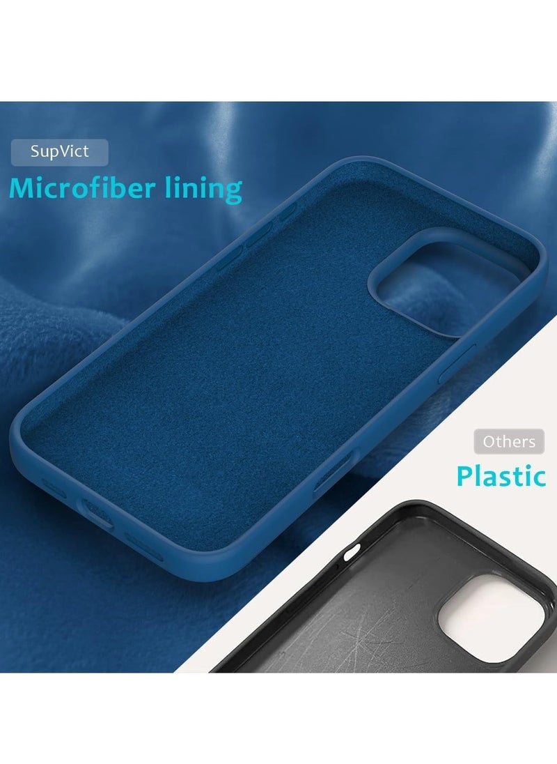 Raxoom iPhone 16 Pro Slim Fit Matte Blue TPU Case â€“ Soft, Flexible, Shock-Resistant Silicone Back Cover - Image 5