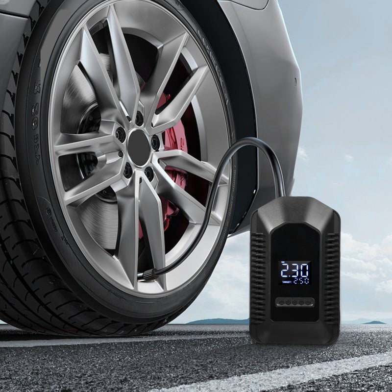 Tire Inflator Air Compressor Portable 150PSI Fast Inflation Pump for Car Tires 12V DC Tire Pump with LED Light for Cars Bicycles Balloons Other Inflatables - Image 5