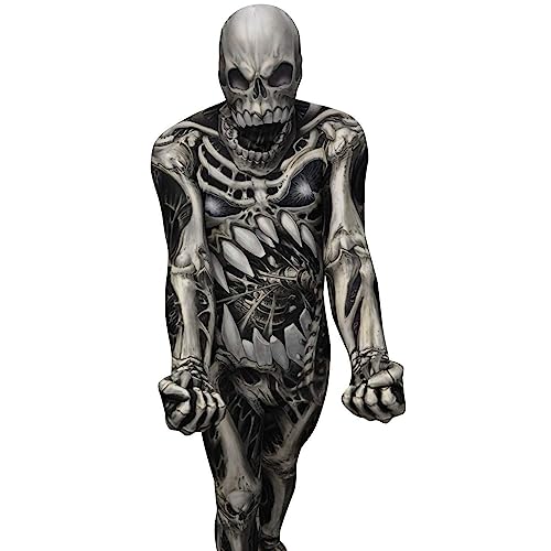 Morphsuits Kids Skull & Bones Monster Costume - Medium 3'6-3'11 / 8-10 Years - Image 3