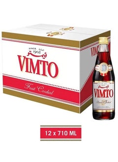 Vimto Cordial Fruit Juice No Artificial Colours  12*710ml