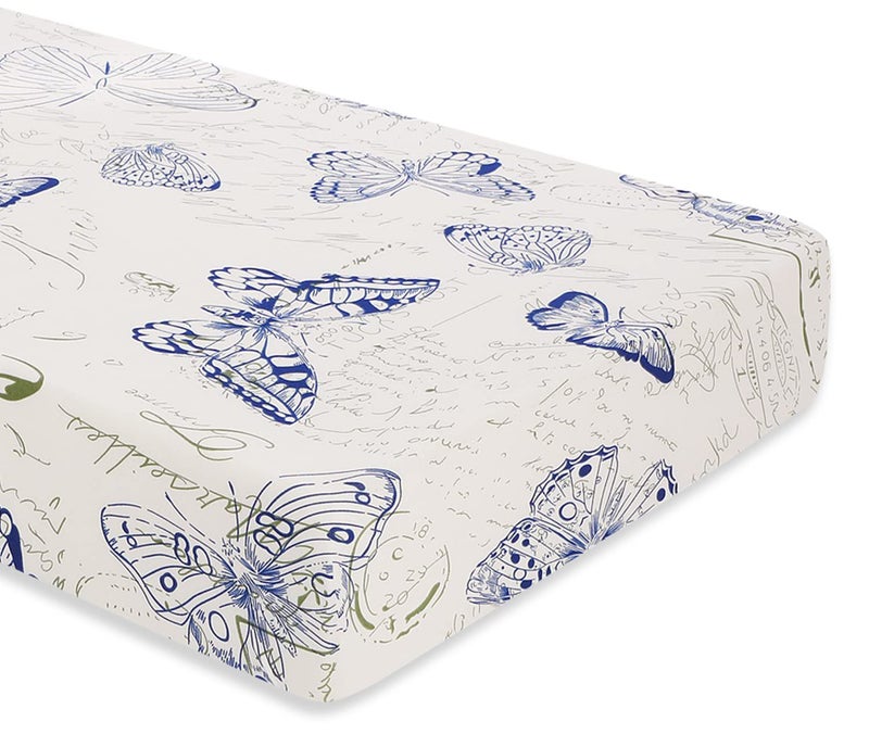 SearchI Stretch Printed Sofa Couch Cushion Covers Replacement Chair Cushion Slipcovers Sofa Seat Cover Furniture Protector Sofa Slipcover Soft with Elastic BottomMedium Butterfly Pattern