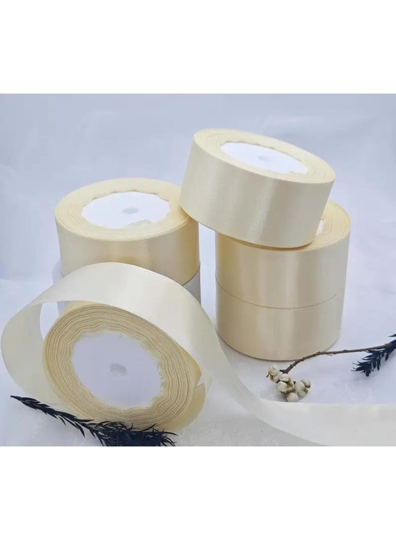 KRONFOL Ribbon Suitable for DIY Bouquets, Gift Wrapping, Wedding Decorations and Hair Accessories, Wedding Bouquets, Gift Wrapping - Versatile Decorative Ribbon for Parties, Christmas, Thanksgiving, Valentine'S Day, Mother'S Day, Rose Color Ribbon Flower Binding Gift Ribbon for Crafts, Bouquets, Gift Wrapping, Weddings, and Valentine'S Day Decorations Satin Ribbon - Image 1