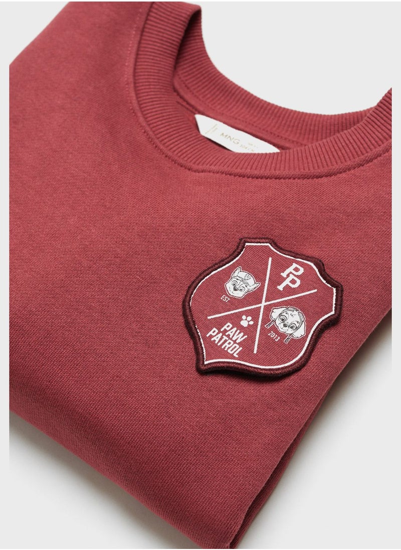 MANGO - Kids Paw Patrol Sweatshirt - Image 1