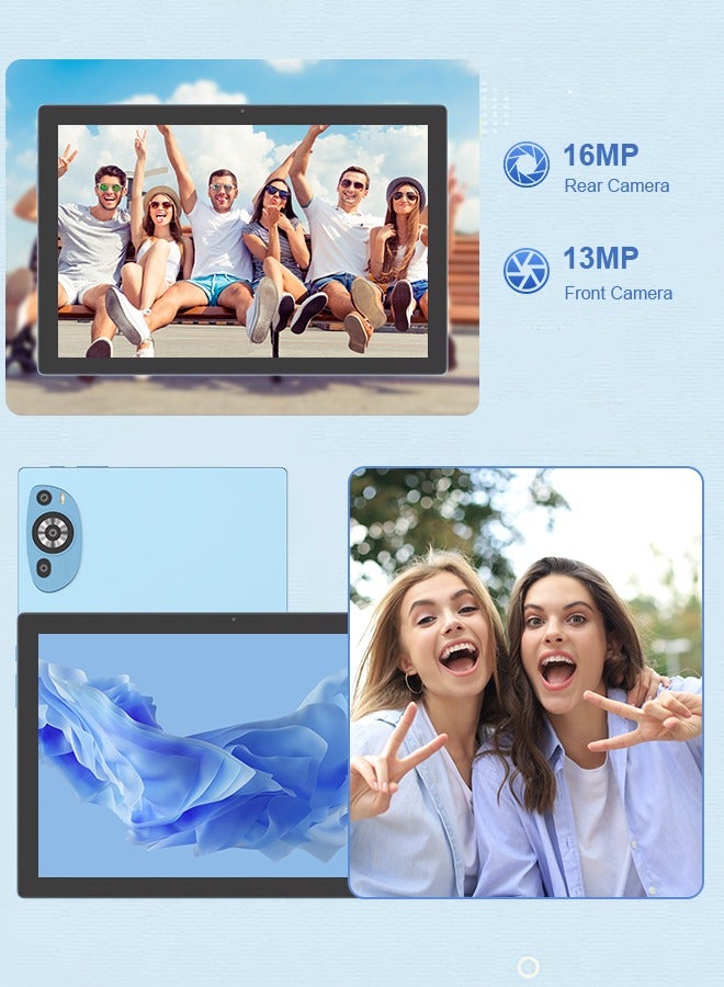 C idea 10.1 Inch Android Tablet Pc 14 Dual Camera 8GB Ram 1TB Bluetooth with Sim and Keyboard CM8200plus-Blue - Image 5