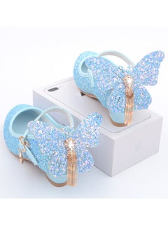 Generic New style girls high heels princess leather shoes stage performance shoes  - Image 4